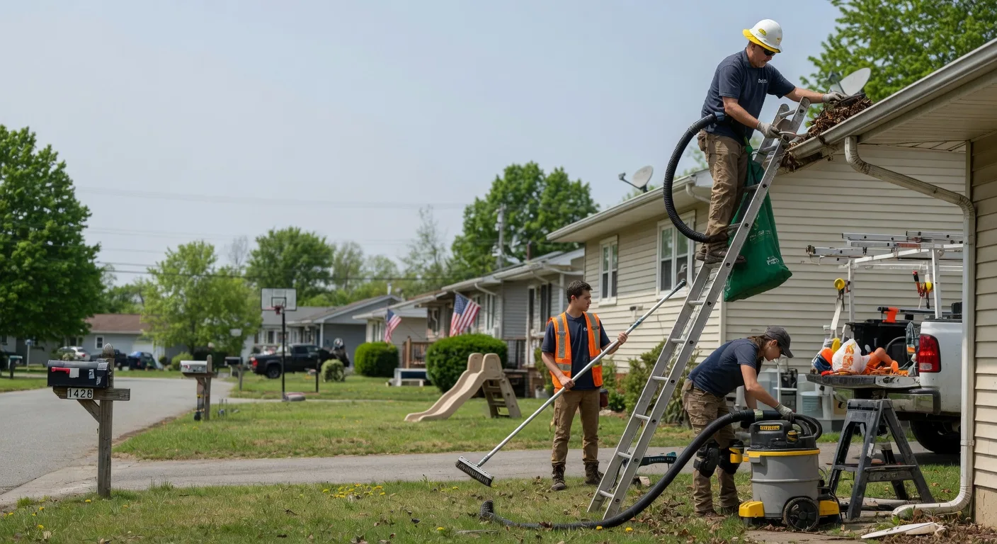 Gutter Installation in Freeburg, IL near me